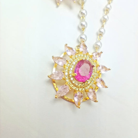Conjunto Flores e Pérolas