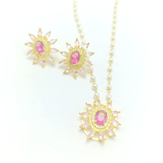 Conjunto Flores e Pérolas